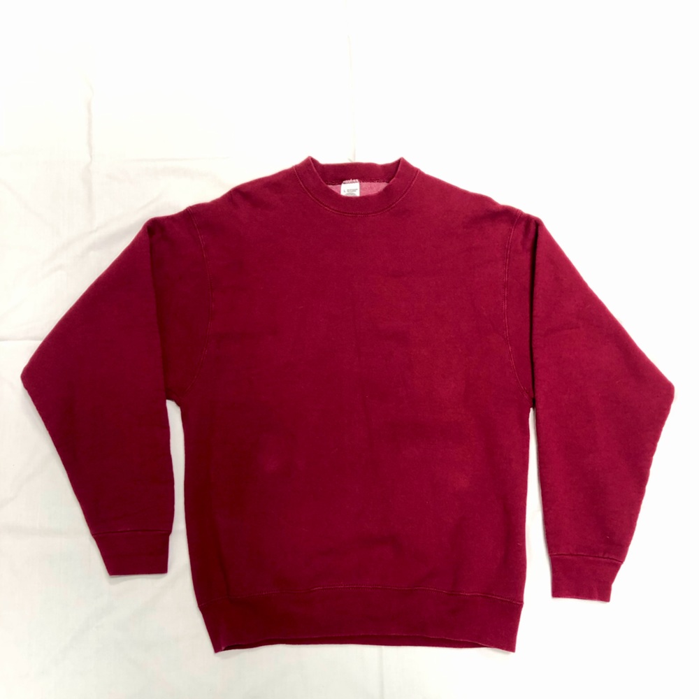 Munsingware Mens maroon sweatshirt.  Size large.